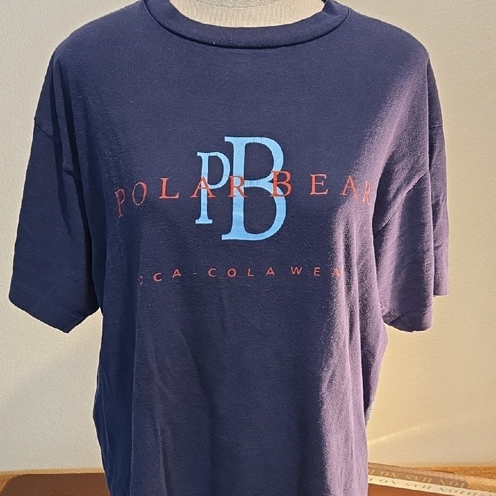 Vintage 1997 Coca-Cola Polar Bear‎ Graphic T-Shirt